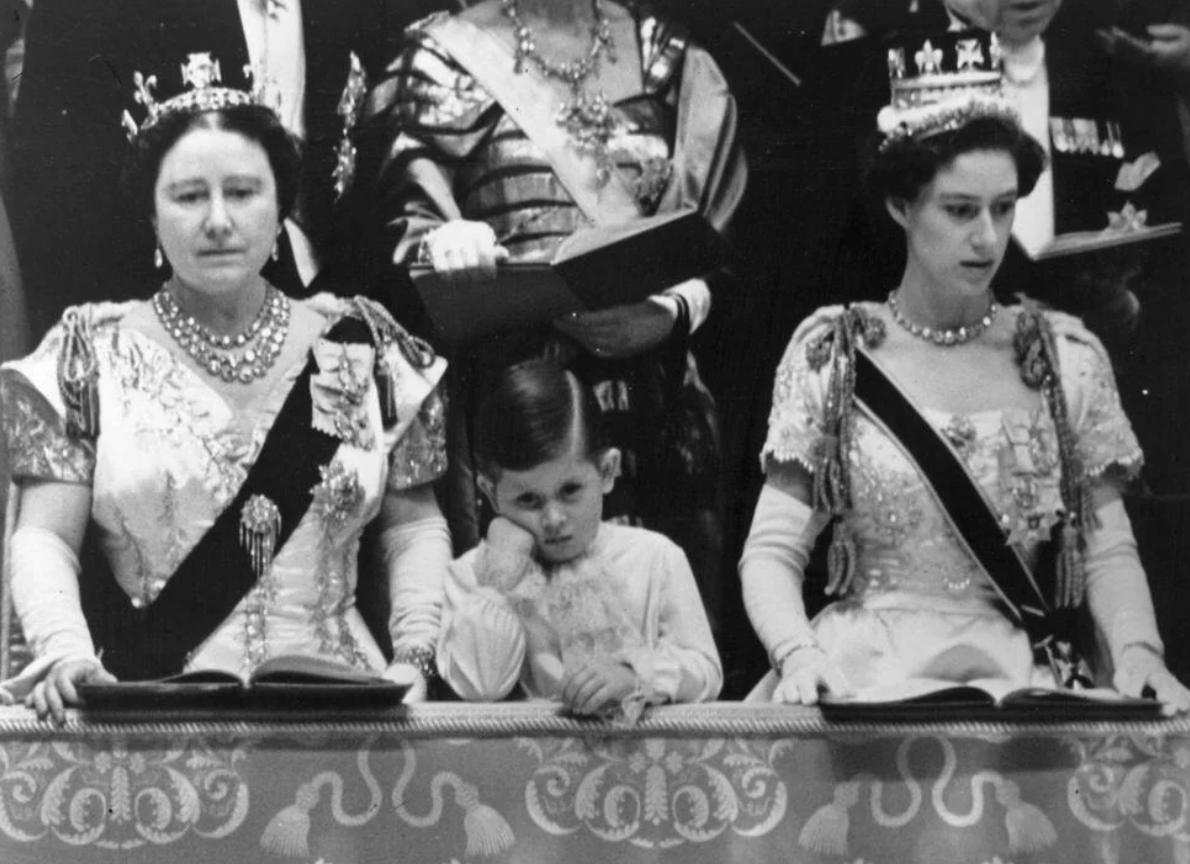 king charles at queen elizabeth coronation